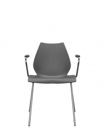 Стул Maui с подлокотниками (черный)