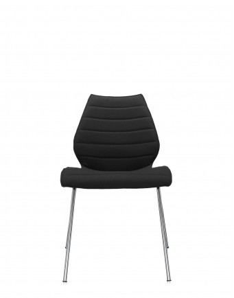 Стул Maui Soft (черный) в ткани Trevira Стул Maui Soft (черный) в ткани Trevira