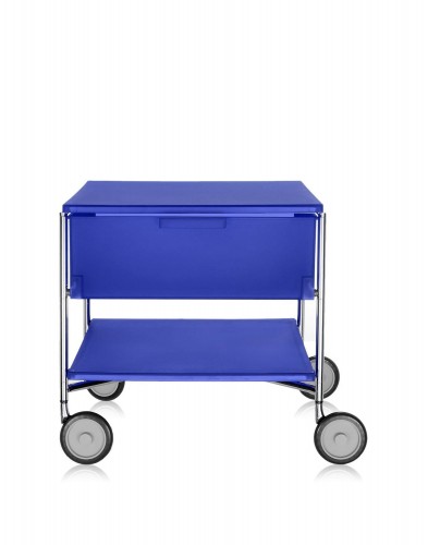 Контейнер Mobil на колесах (синий) с одним ящиком Контейнер Mobil на колесах (синий) с одним ящиком