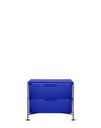 Контейнер Mobil на ножках (синий) с двумя ящиками