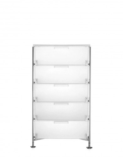 Контейнер Mobil на ножках (белый) с пятью ящиками Контейнер Mobil на ножках (белый) с пятью ящиками