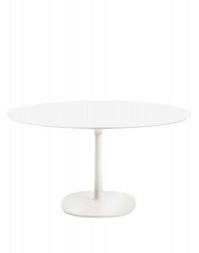 Стол Multiplo (белый) диаметр 118см, плоское основание
