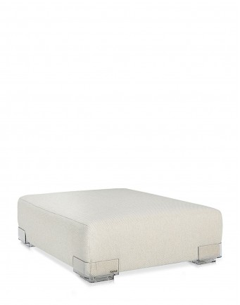 Пуф Plastics Duo (бежевый/кристалл) 88x114см Пуф Plastics Duo (бежевый/кристалл) 88x114см