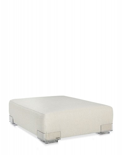 Пуф Plastics Duo (бежевый/кристалл) 88x114см Пуф Plastics Duo (бежевый/кристалл) 88x114см