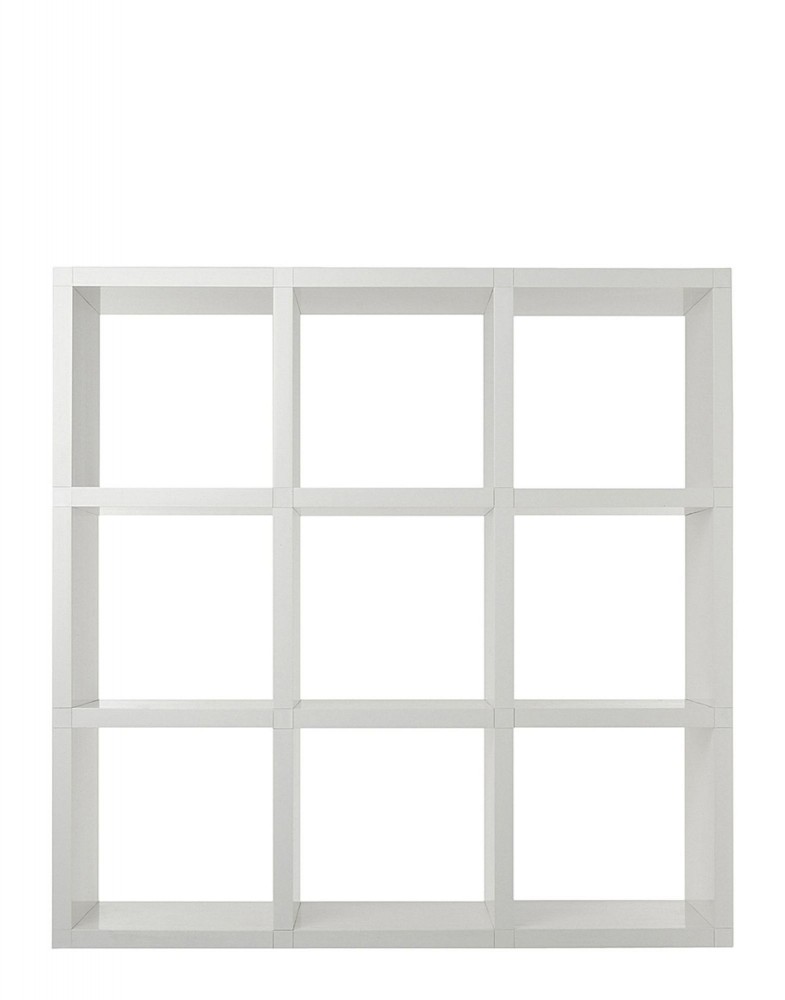 Шкаф книжный сборный Polvara (белый) Композиция 2