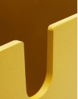 Шкаф книжный сборный Polvara (желтый) Куб