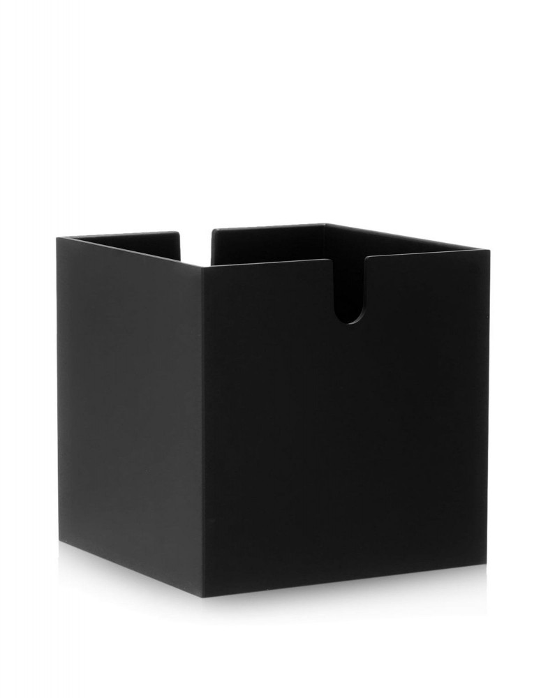 Шкаф книжный сборный Polvara (черный) Куб