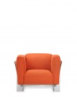 Кресло Pop Duo (оранжевое/кристалл)