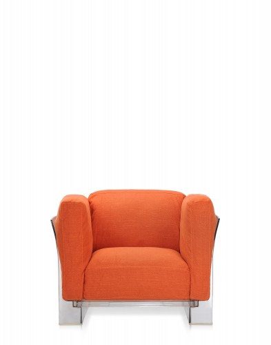 Кресло Pop Duo (оранжевое/кристалл)