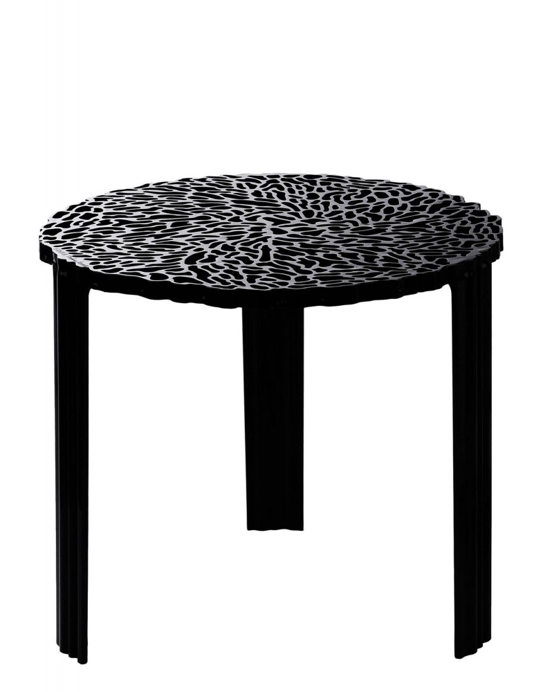 Столик журнальный T-Table (черный) высота 44см