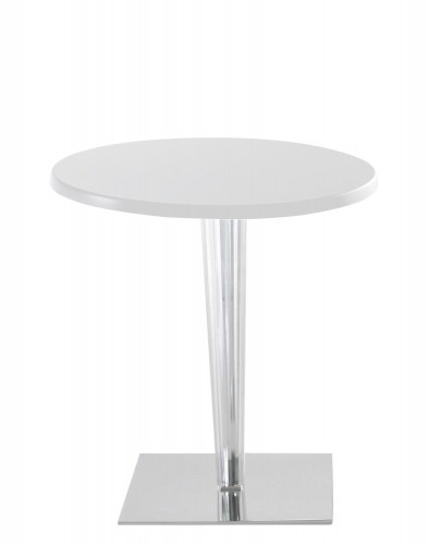 Стол TopTop (белый) диаметр 70см