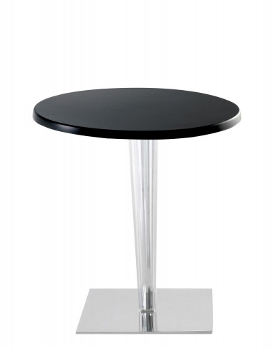 Стол TopTop (черный) диаметр 70см