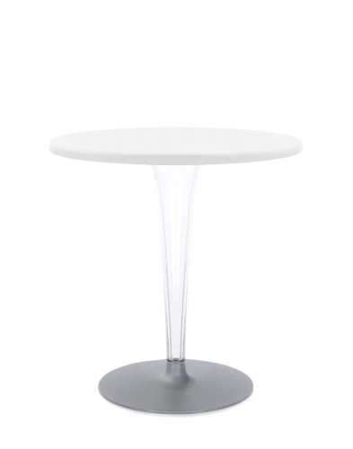 Стол TopTop (белый) диаметр 70см