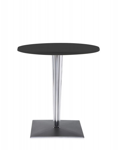 Стол TopTop (черный) диаметр 70см