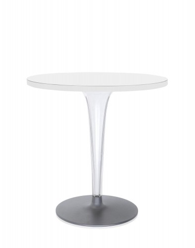 Стол TopTop (белый) диаметр 70см