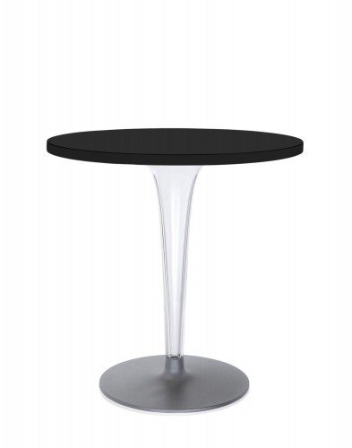 Стол TopTop (черный) диаметр 70см