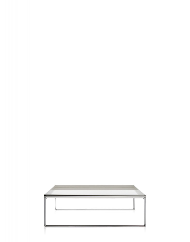 Столик журнальный Trays (белый) 80x40см