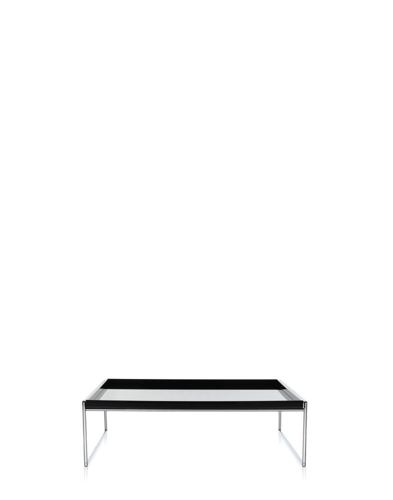 Столик журнальный Trays (черный) 80x40см