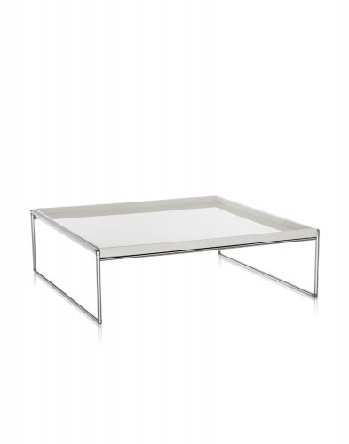 Столик журнальный Trays (белый) 80x80см Столик журнальный Trays (белый) 80x80см