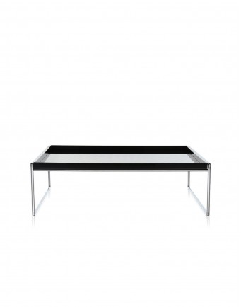 Столик журнальный Trays (черный) 80x80см Столик журнальный Trays (черный) 80x80см