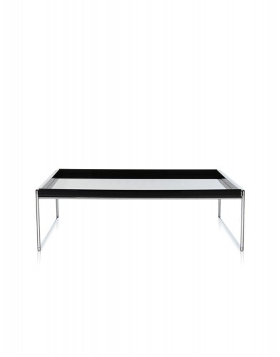 Столик журнальный Trays (черный) 80x80см Столик журнальный Trays (черный) 80x80см