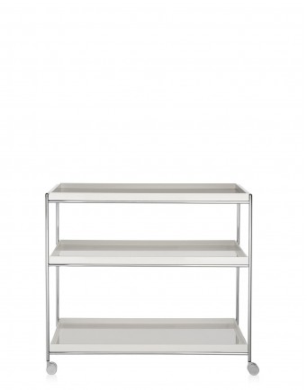 Консоль Trays (белая) 80x40см, на колесах Консоль Trays (белая) 80x40см, на колесах