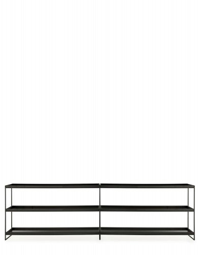Консоль Trays (черная) 240смx40см
